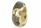 Calcite Crystal Filled Septarian Geode Egg - Utah #231076-1